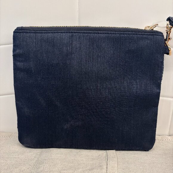 Sincerely Jules Beaded Evil Eye Wristlet - Navy Blue - Picture 2 of 5